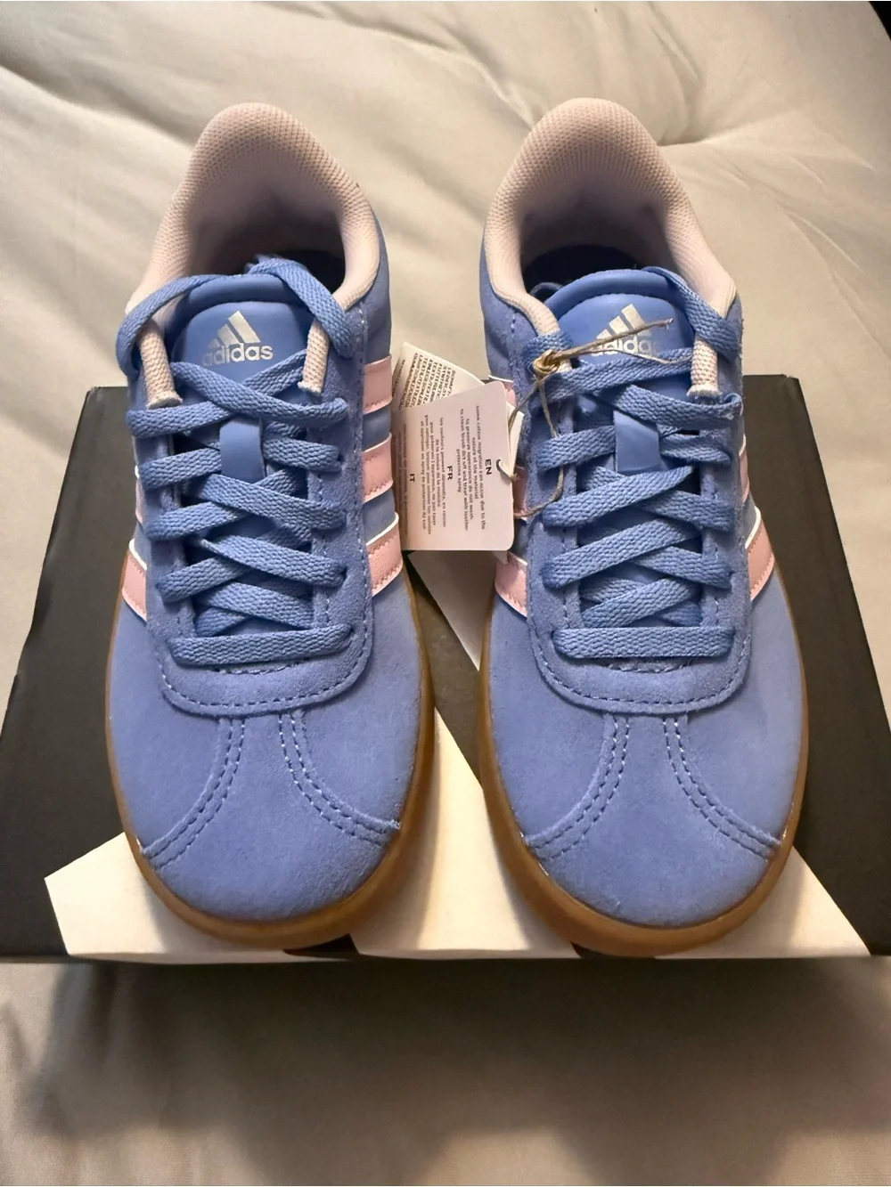 adidas Kids Cotton Candy Suede Sneakers